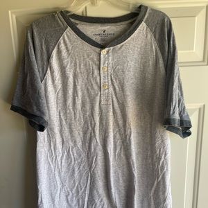 American Eagle Quarter Button Up